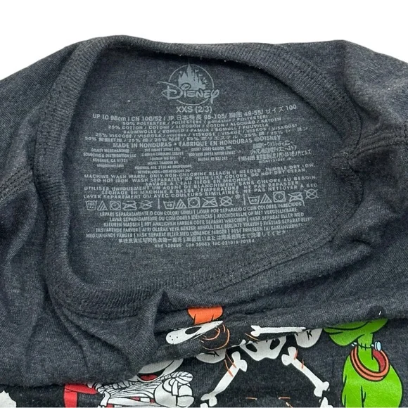 Disney Halloween Boo Cree Tee - Toddler XXS/2T - Picture 2 of 3